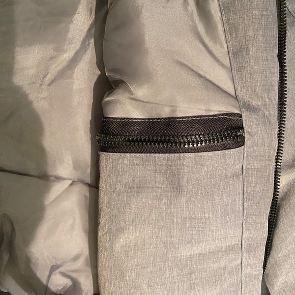 Fairweather CANADA WEATHER GEAR Bomber Jacket Warm Super Triple Goose Grey L - Picture 10 of 15